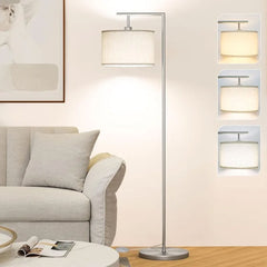 LED Bulb Included Adjustable Floor Lampshade Lamp