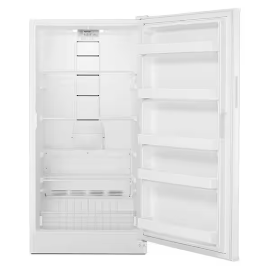 Garage Ready Upright Freezer 14.2 cu. ft. White Frost-Free