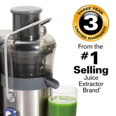 Big Mouth Premium 2-Speed Stainless Steel Juice Extractor