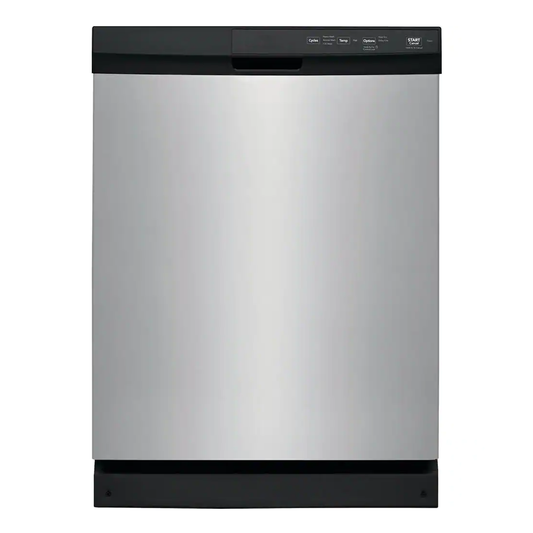 5 Cycles, 49 dBA 24" Top Control Dishwasher, Stainless Steel