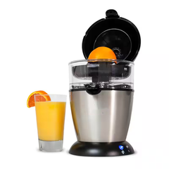 1-Button Press "50W 12 oz Stainless Steel Citrus Juicer, Auto