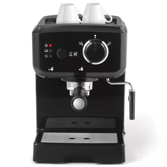 Cappuccino Machine 2 Cup Black Espresso