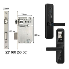 Digital Smart Lock Fingerprint & Password Key Unlock