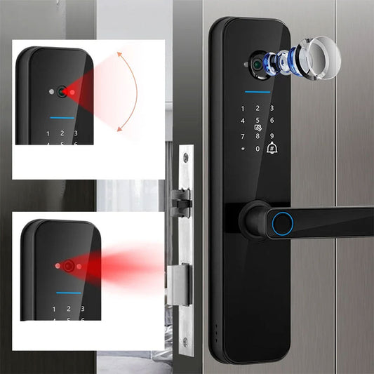 Digital Smart Lock Fingerprint & Password Key Unlock