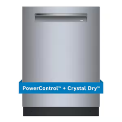 Top Control, 42 dBA 24" 800 Series Dishwasher, Stainless Steel Top Control, 42 dBA