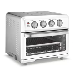 Toaster Oven Air Fryer with Grill 1800W 6-Slice White