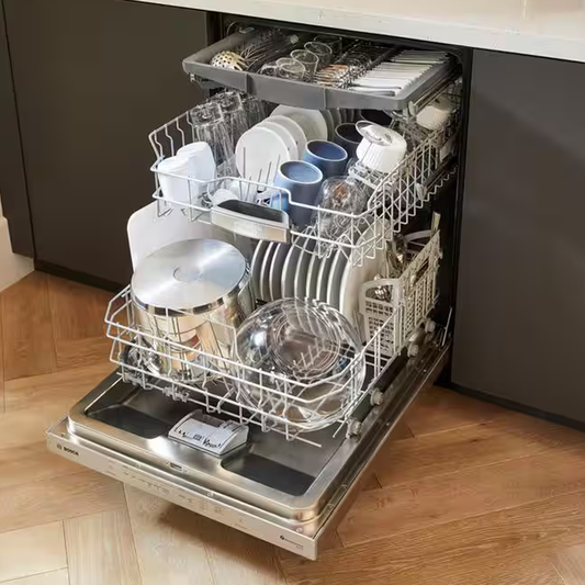 Stainless Steel Top Control Tall Tub Pocket Handle Dishwasher with Stainless Steel Tub, 44 dBA