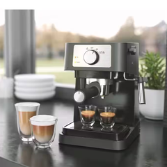 Espresso Maker De'Longhi Stilosa 15-Bar Black & SS