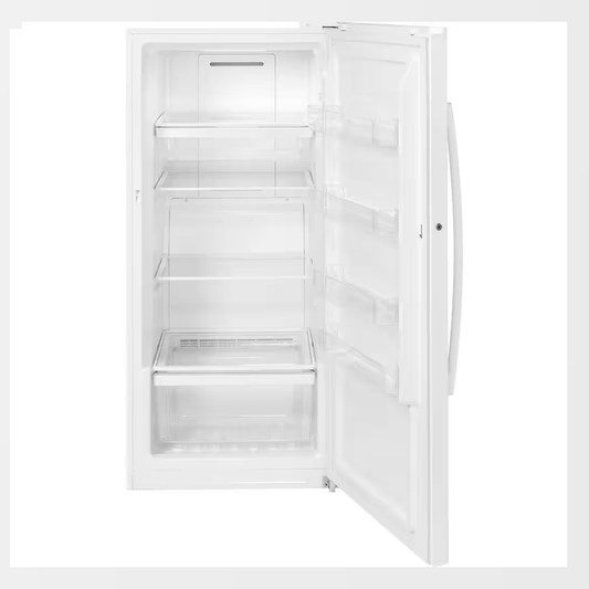 Frost-Free Upright Freezer 14.1 cu. ft. White Garage Ready