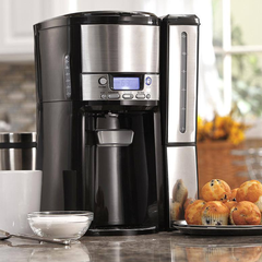 Coffee Maker with Reservoir BrewStation 12-Cup Stainless Steel Drip