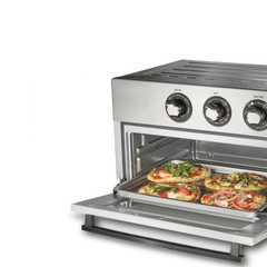 Oven with Air Fry 1800W 6-Slice Stainless Steel Countertop