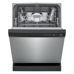 5 Cycles, 49 dBA 24" Top Control Dishwasher, Stainless Steel