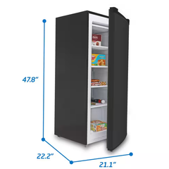 Upright Freezer 5.0 cu. ft. Black