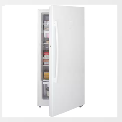 Frost-Free Upright Freezer 14.1 cu. ft. White Garage Ready