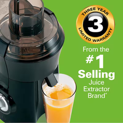 Juice Extractor 10 oz 800W Big Mouth Black Centrifugal