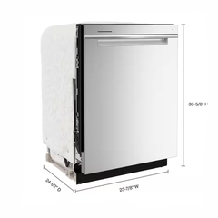 Fingerprint Resistant, 47 dBA24" Top Control Dishwasher