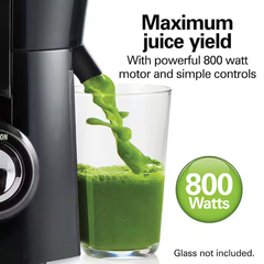 Juice Extractor 10 oz 800W Big Mouth Black Centrifugal