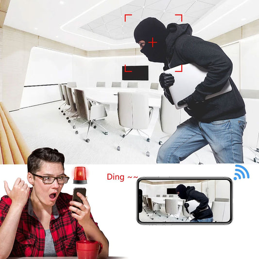 Surveillance WiFi Camera with Night Vision & Motion Detection