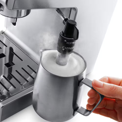 Manual Frother 15-Bar Stainless Steel Espresso Machine