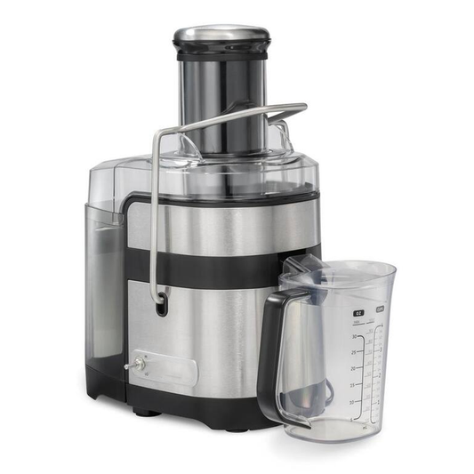 Wide Chute "1100W 16oz Black Centrifugal juicer