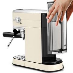 Machine with Frother CM5418 20-Cup Beige Stainless Espresso