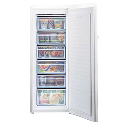 Classic Retro 5.5 cu. ft. Manual Defrost Retro Upright Freezer in Marshmallow White, ENERGY STAR