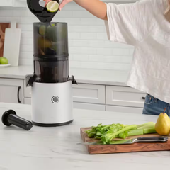 Easy & Efficient Effortless Batch Juicer White,