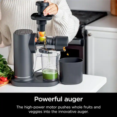 Powerful NeverClog 24oz Cold Press Juicer