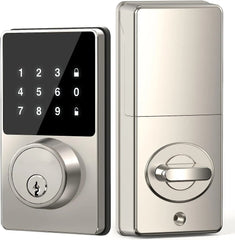 Smart Keyless Entry Lock Touchscreen App Unlock Easy to Install