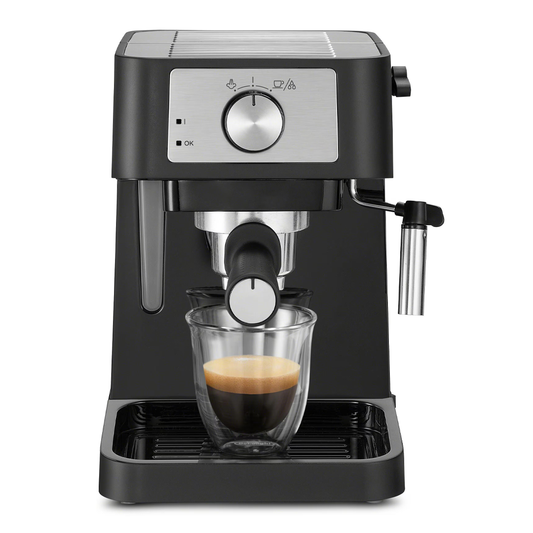 Espresso Maker De'Longhi Stilosa 15-Bar Black & SS